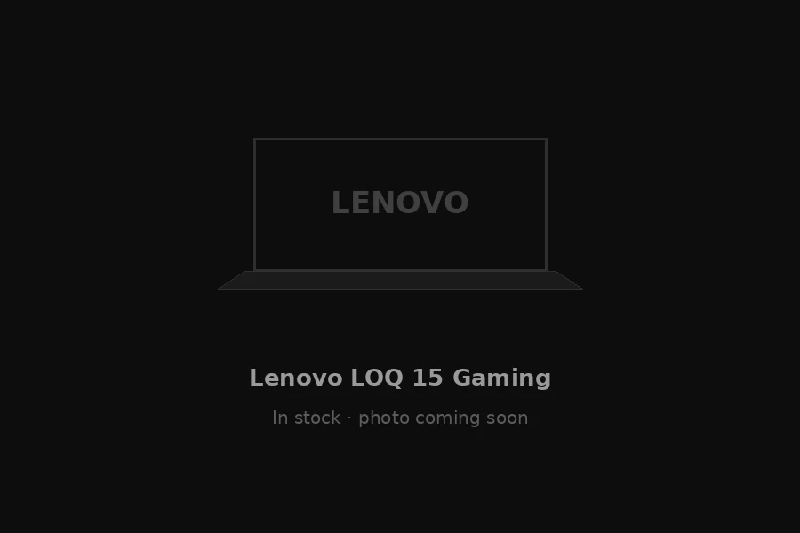 Lenovo LOQ 15 gaming laptop with RTX 3050 graphics, available in Bhuj